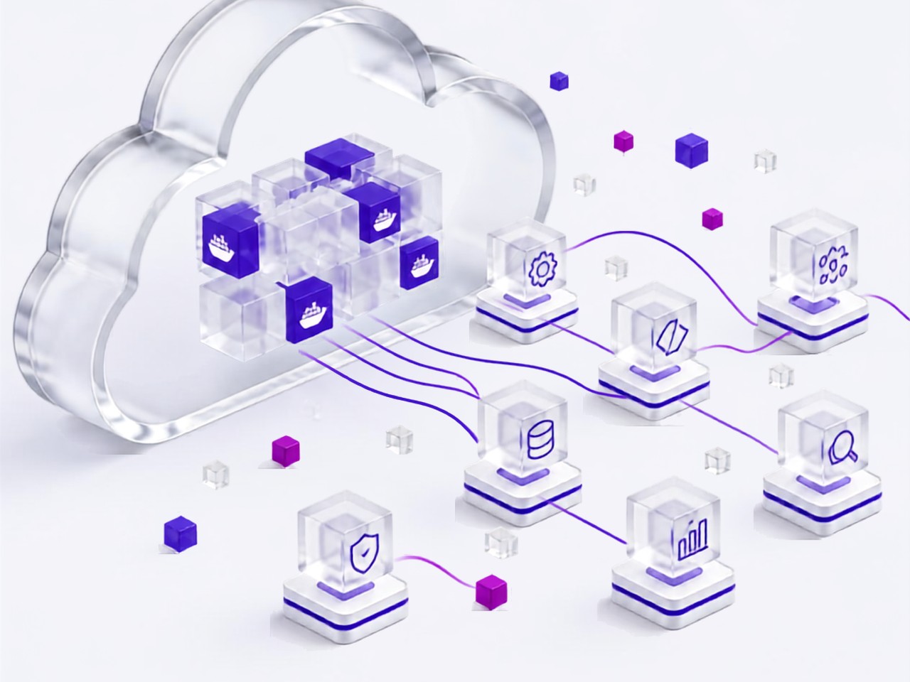 Cloud-native infrastructure running across AWS, Azure and Google Cloud