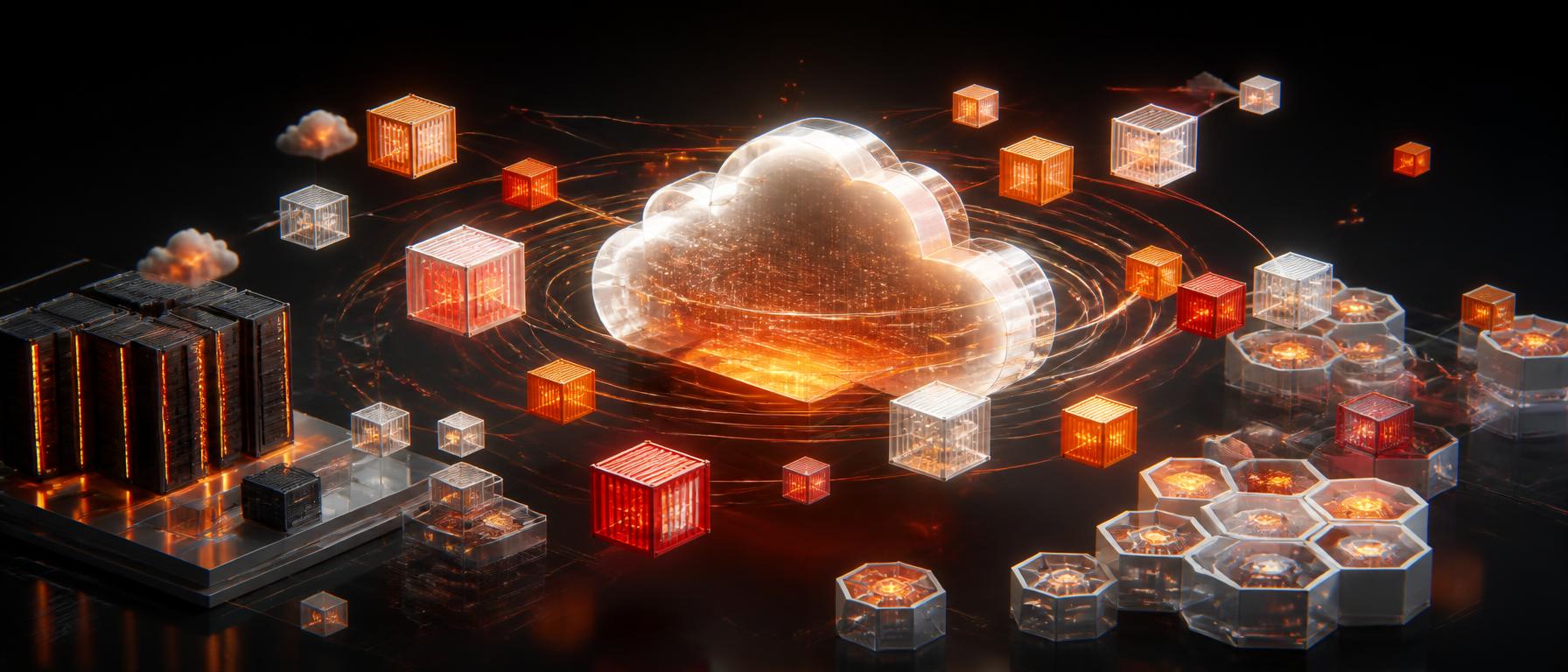 Cloud-native infrastructure running across AWS, Azure and Google Cloud