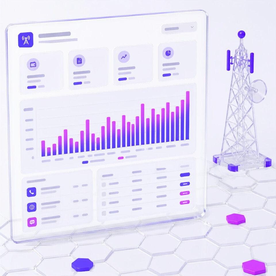 Telecom order-to-activation and provisioning workflow